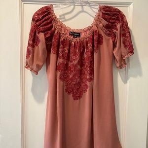 Off-Shoulder For Love & Lemons Mini Dress